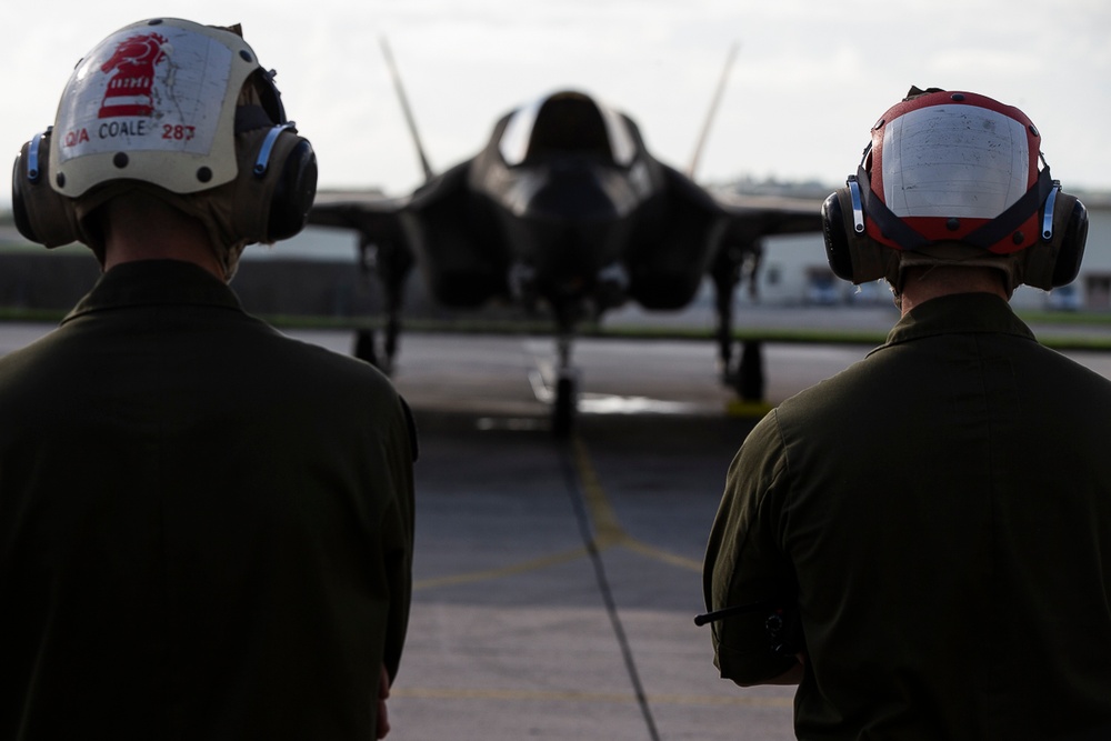 VMFA-121 aviators take to the Okinawa skies