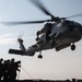 USS Jason Dunham helicopter in-flight refueling and vertical replenishment