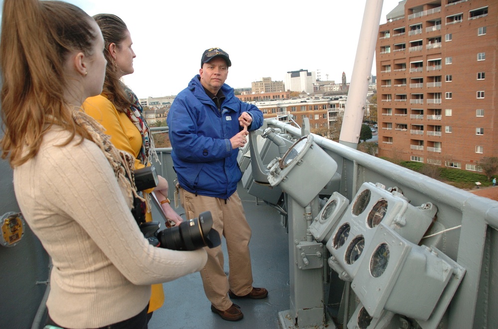 Tour of the USS Wisconsin (BB 64)