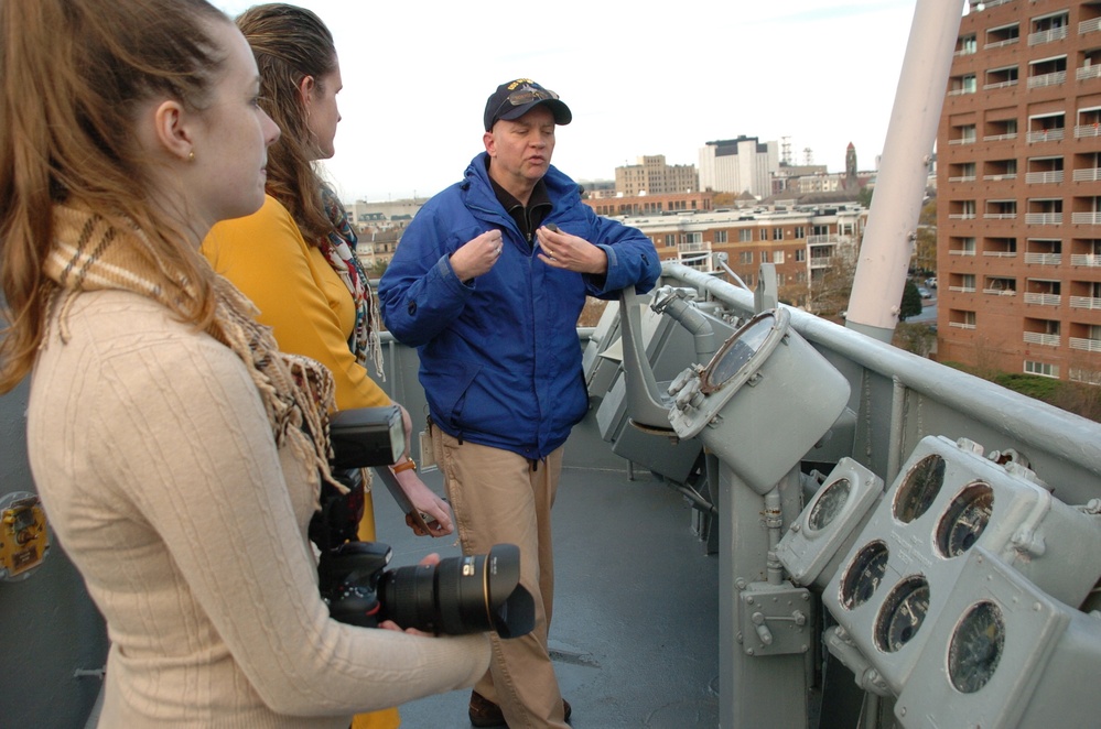 Tour of the USS Wisconsin (BB 64)