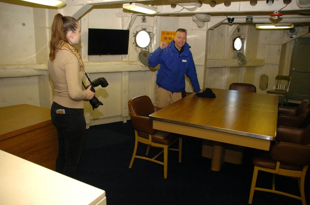 Tour of the USS Wisconsin (BB 64)