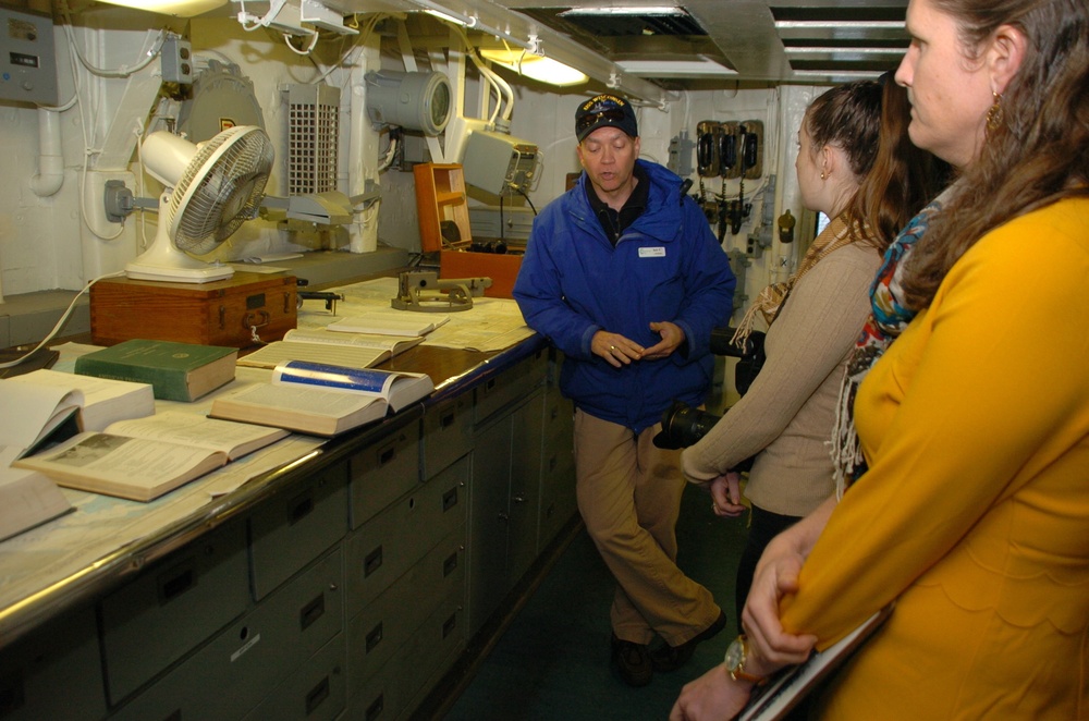 Tour of the USS Wisconsin (BB 64)