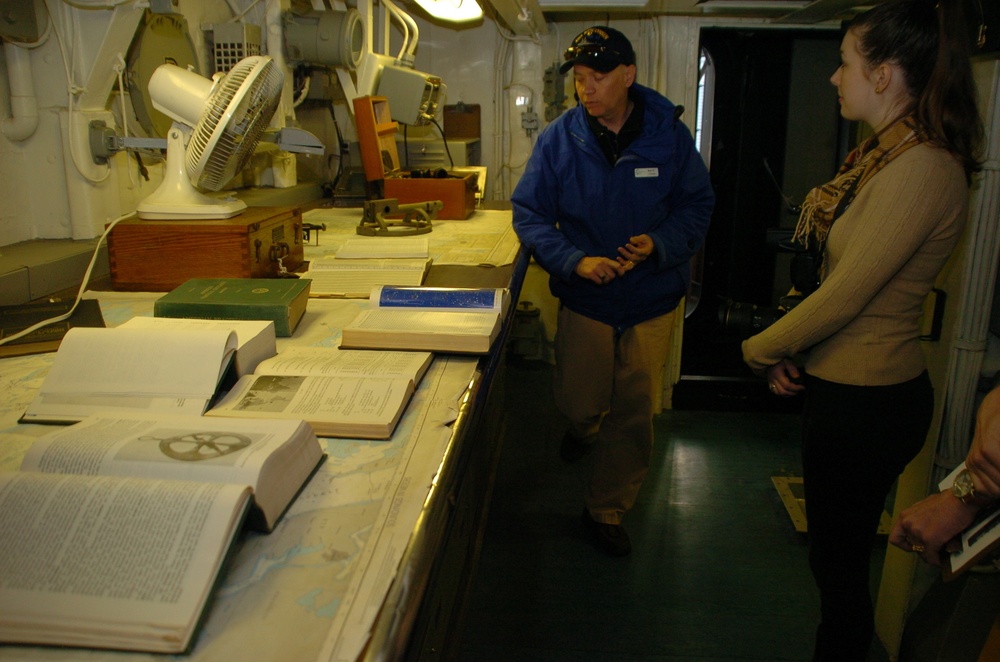 Tour of the USS Wisconsin (BB 64)