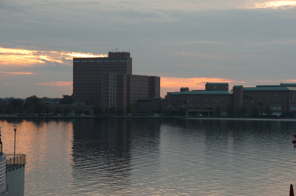 View of Naval Medical Center Portsmouth