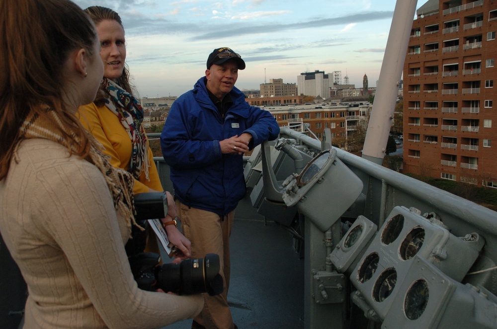 Tour of the USS Wisconsin (BB 64)