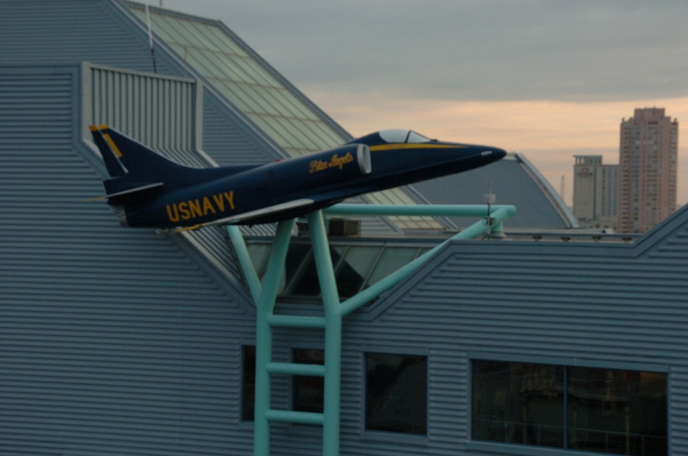 A-4 Skyhawk on display