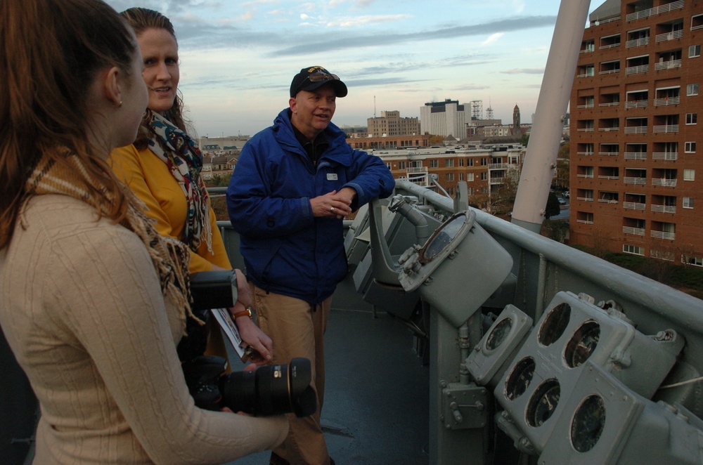 Tour of the USS Wisconsin (BB 64)