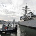USS Barry Departs Dry Dock