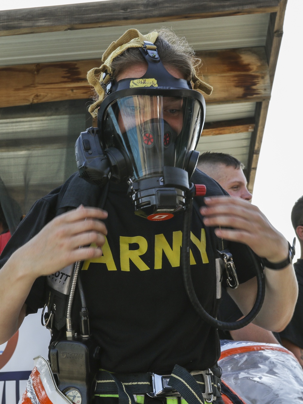 637th CBRN Company Conducts Water Confidence Training