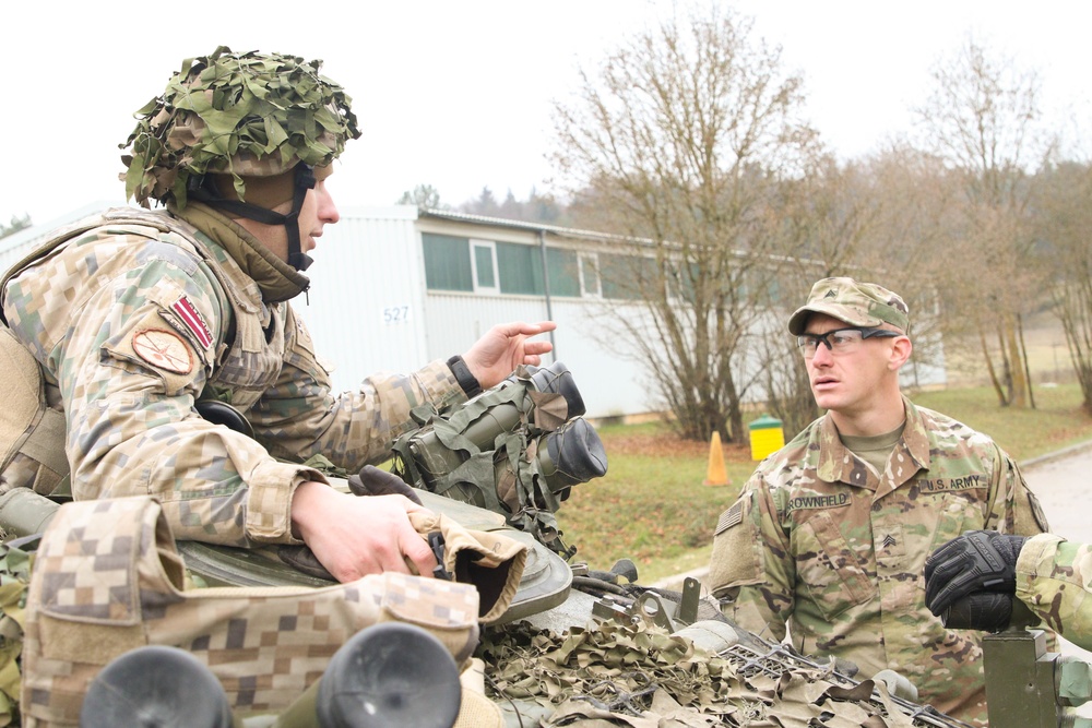 Partnership displayed during Combined Resolve XI