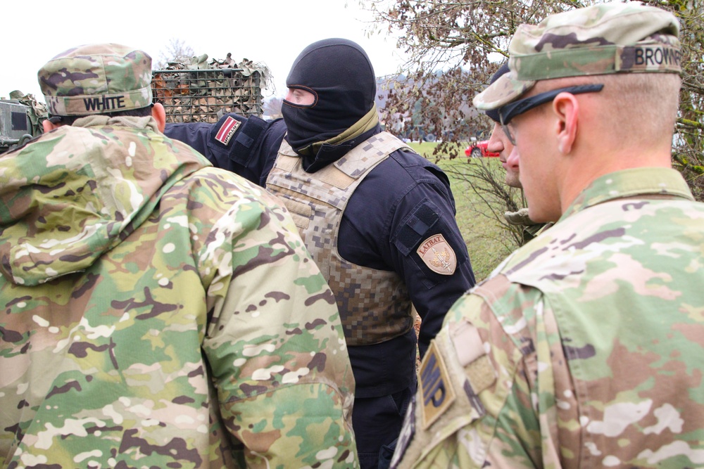 Partnership displayed during Combined Resolve XI