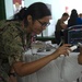 USNS Comfort Personnel Treat Patients at a Land-based Medical Site, in Colombia