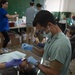 USNS Comfort Personnel Treat Patients at a Land-based Medical Site, in Colombia