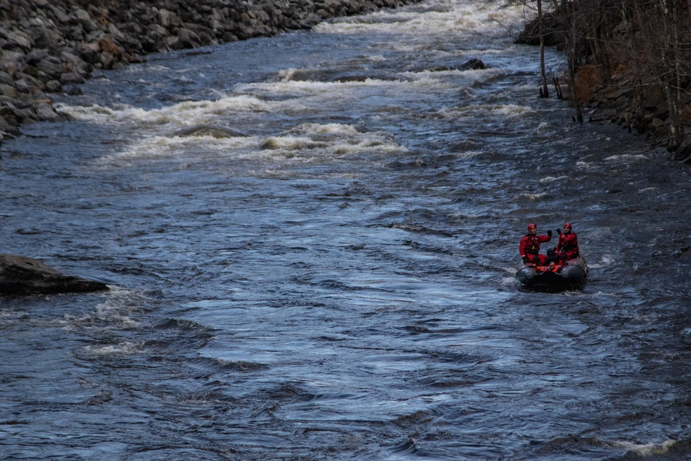 West Virginia Swift Water Rescue Team participates in Vigilant Guard Massachusetts