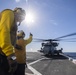 Flight Operations Aboard USS Somerset (LPD 25)