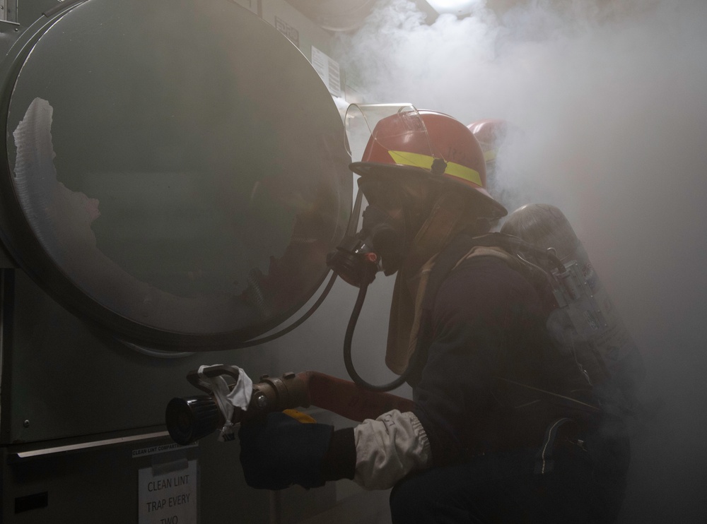 Damage Control Training Aboard USS Somerset