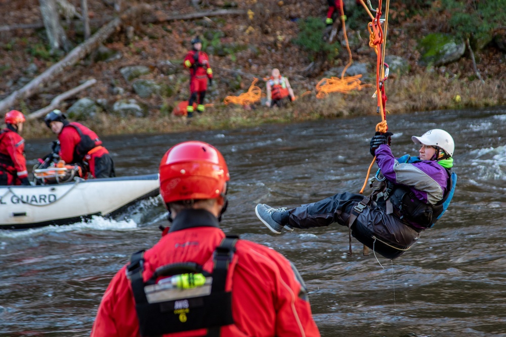West Virginia Swift Water Rescue Team participates in Vigilant Guard Massachusetts
