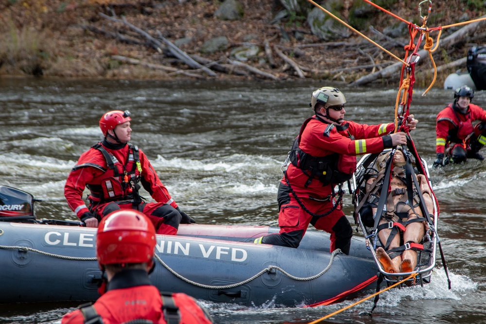West Virginia Swift Water Rescue Team participates in Vigilant Guard Massachusetts