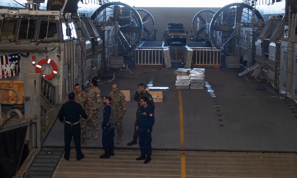 USS Somerset (LPD 25) Hosts Peruvians, Brazilians and Chileans