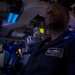 USS Somerset (LPD 25) Sailors Stand Watch in the Combat Control Center