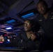 USS Somerset (LPD 25) Sailors Stand Watch in the Combat Control Center