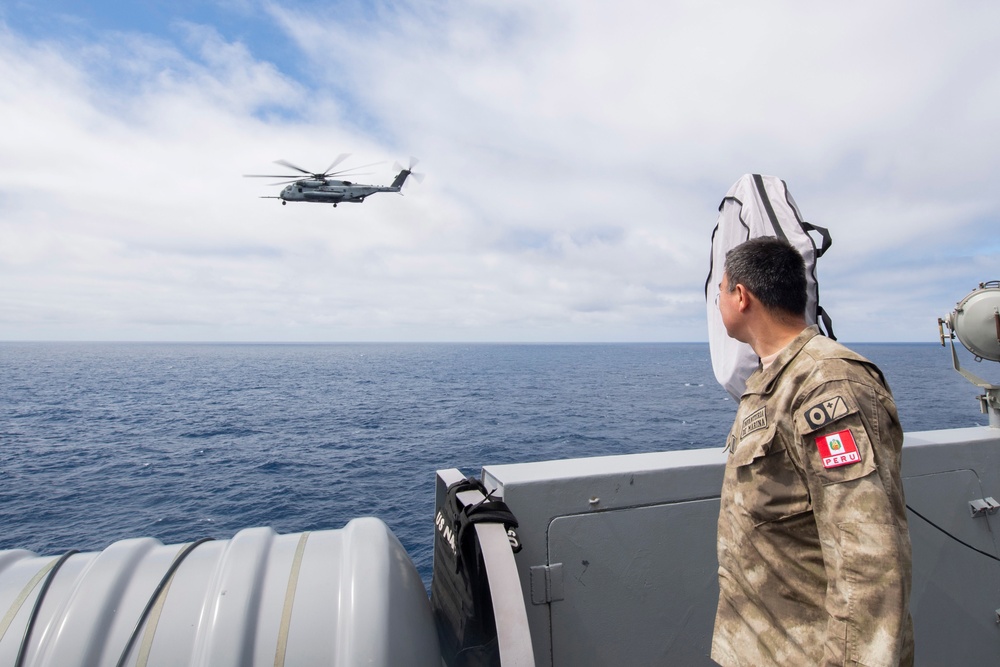 Foreign Military Allies Meet Aboard USS Somerset (LPD 25)