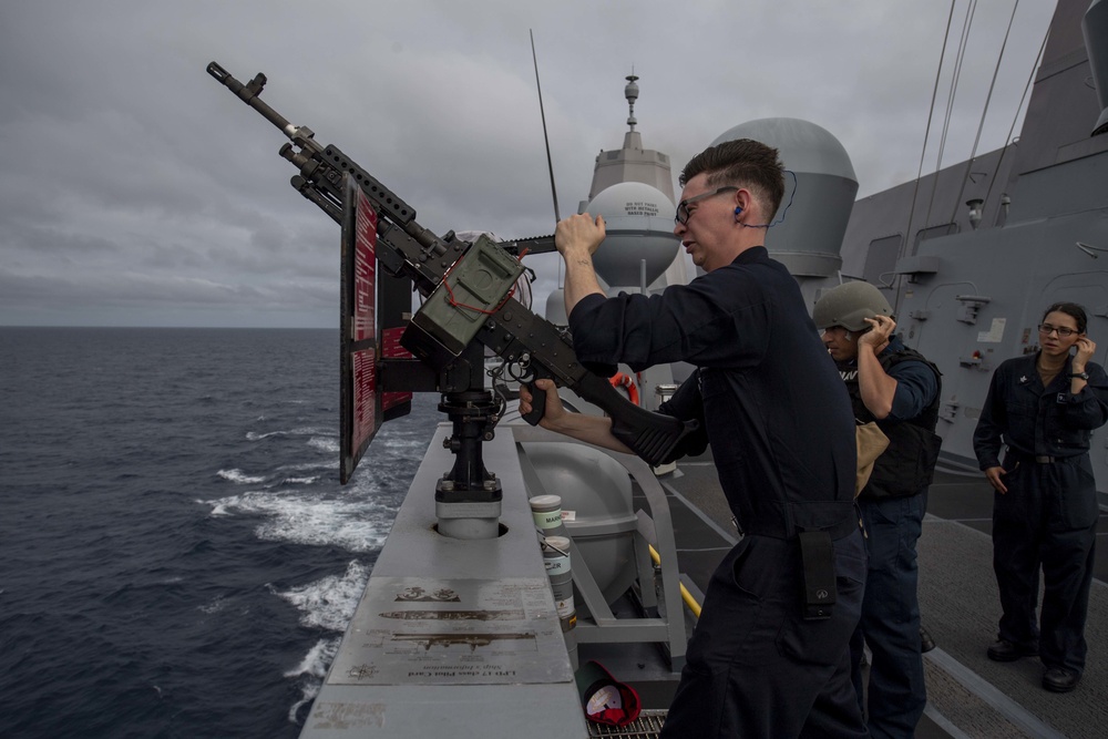 USS Somerset (LPD 25) Damage Control Drill