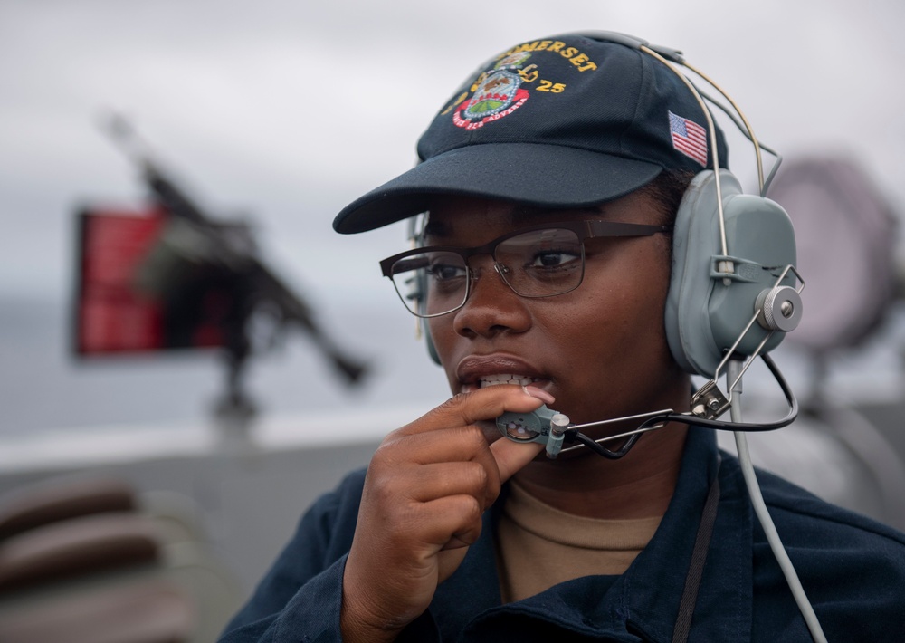 USS Somerset (LPD 25) Damage Control Drill