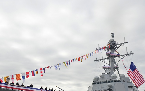 USS Thomas Hudner commissioned