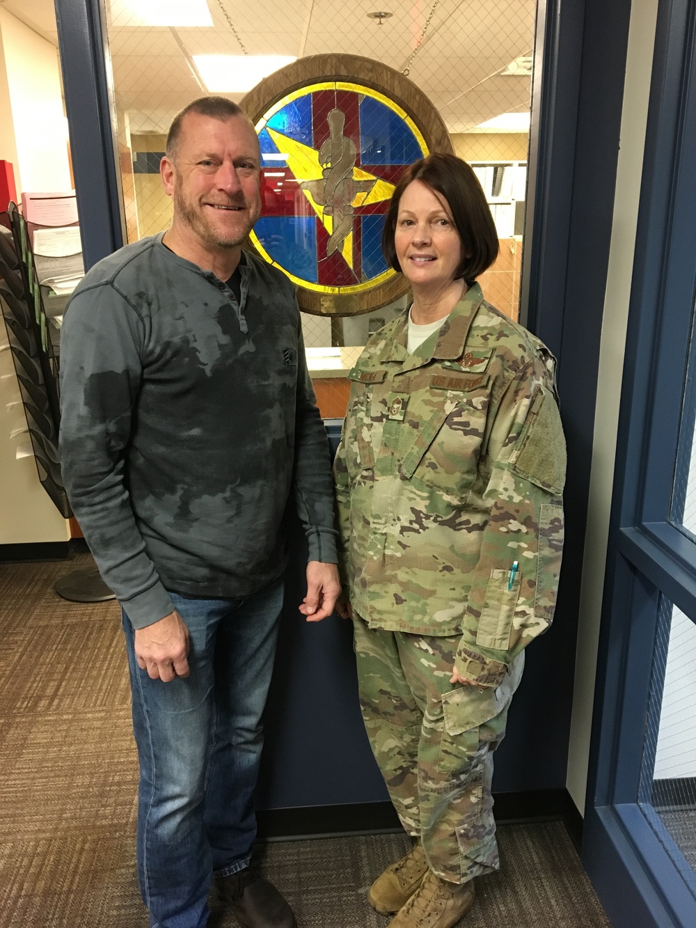 Chief McVea, Tim Brown