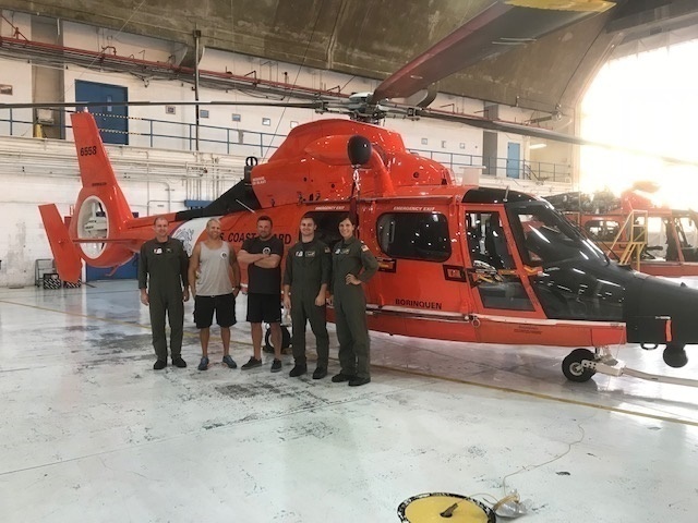 Coast Guard rescues U.S. citizen from life raft following vessel capsizing in the Mona Passage