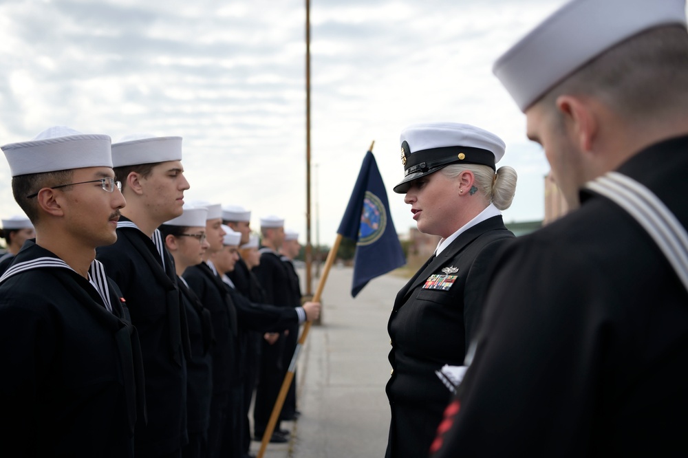 JCAC Conducts Dress Uniform Inspection