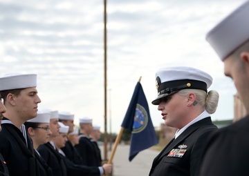 JCAC Conducts Dress Uniform Inspection