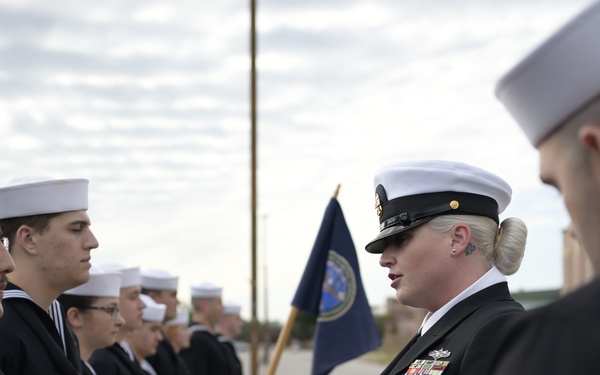 JCAC Conducts Dress Uniform Inspection