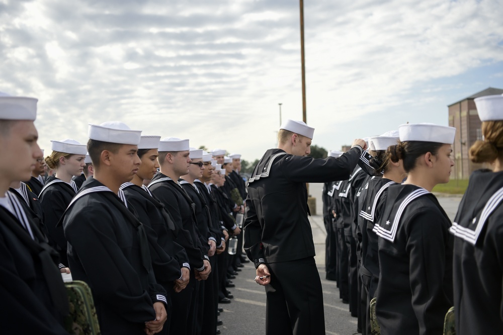 JCAC Conducts Dress Uniform Inspection