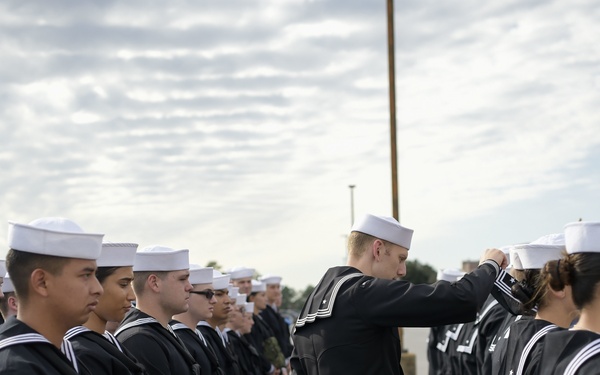 JCAC Conducts Dress Uniform Inspection