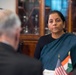 SD bilateral with India Minister of Defense Nirmala Sitharaman