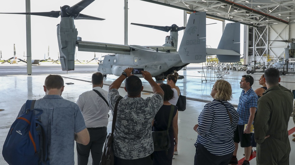 New Zealand journalists tour MCBH