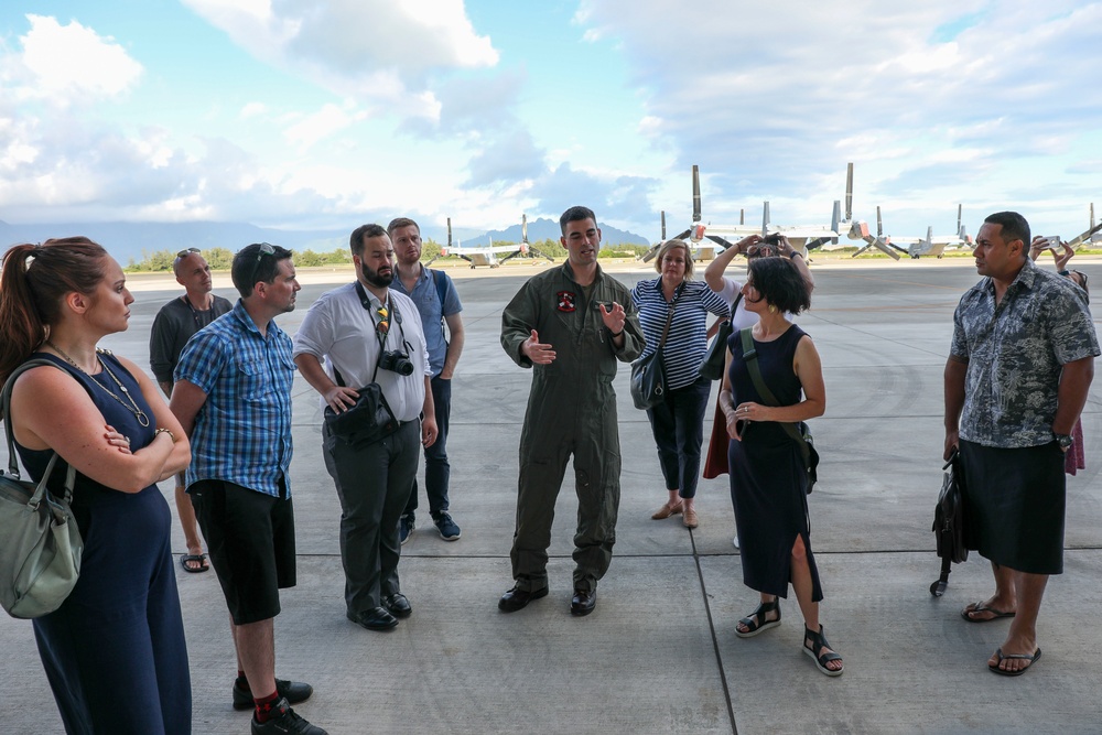New Zealand journalists tour MCBH