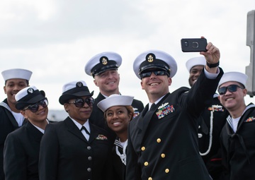 Sailors Onboard USS Midway
