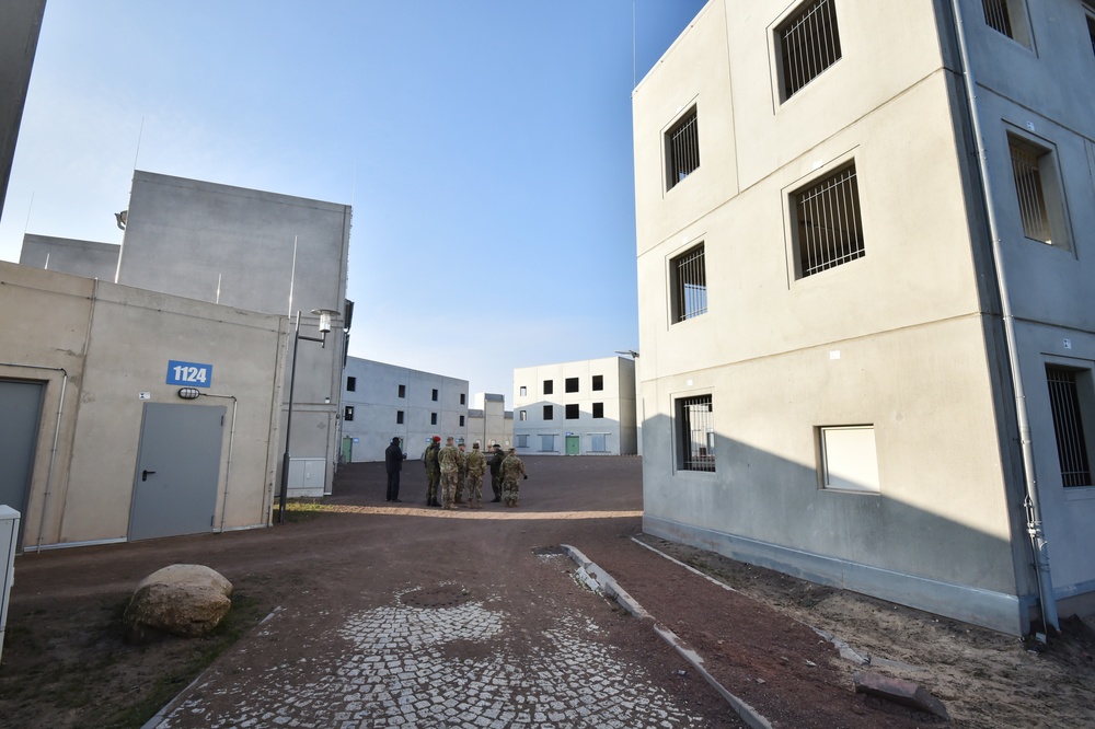 JMRC delegation visits German CTC in Letzlingen