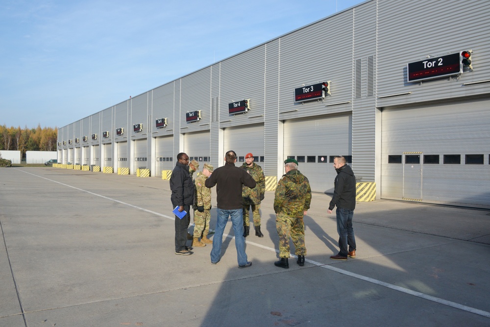 JMRC delegation visits German CTC in Letzlingen