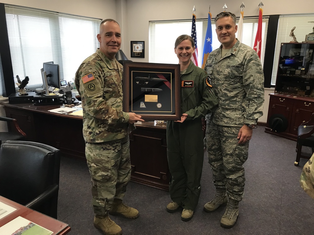 WWI trench knife presented to Iowa adjutant general