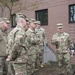 Maj. Gen. Andrew M. Rohling visite the 5-4th ADA Facilities in Shipton Barracks Ansbach