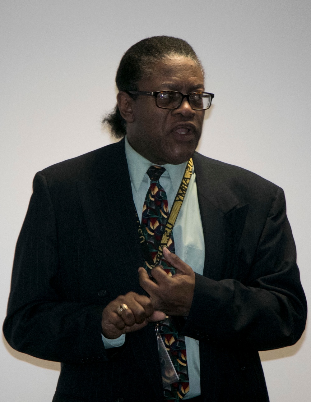 Dr. Andrew Jackson hosts a Buffalo District lunch-and-learn presentation on institutional racism