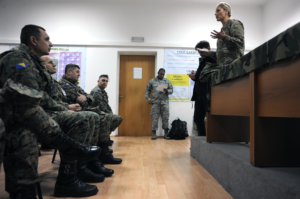 Maryland Guard, Bosnia-Herzegovina armed forces celebrate 15-year partnership