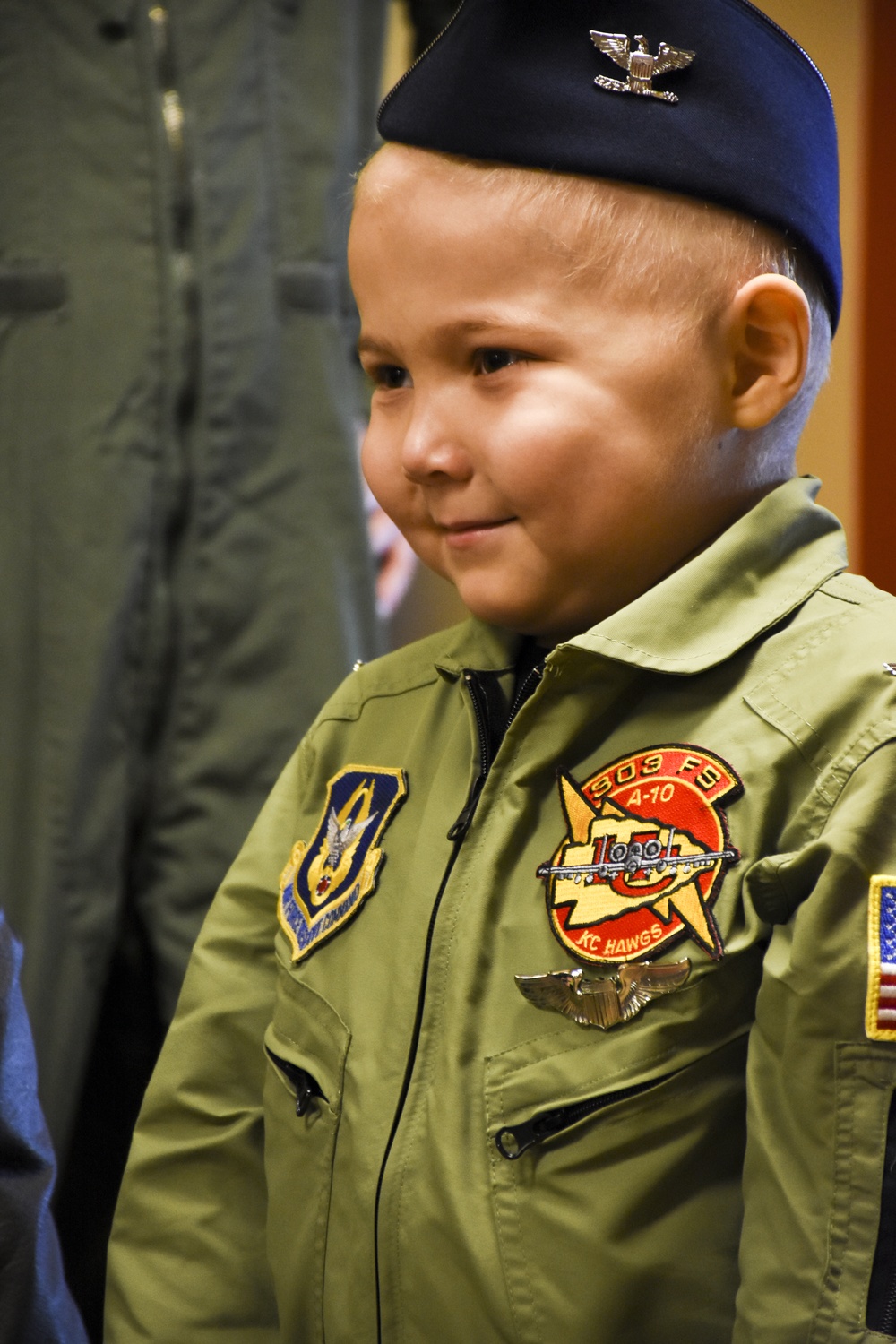 442d Fighter Wing teams with Sporting KC Victory Project to make a child a fighter pilot for a day