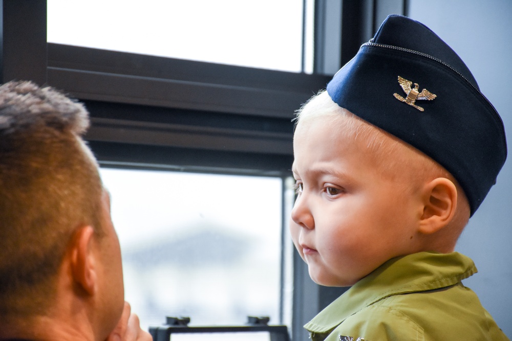 442d Fighter Wing teams with Sporting KC Victory Project to make a child a fighter pilot for a day