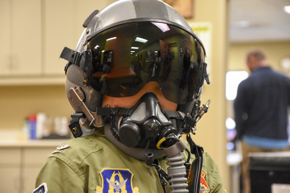 442d Fighter Wing teams with Sporting KC Victory Project to make a child a fighter pilot for a day