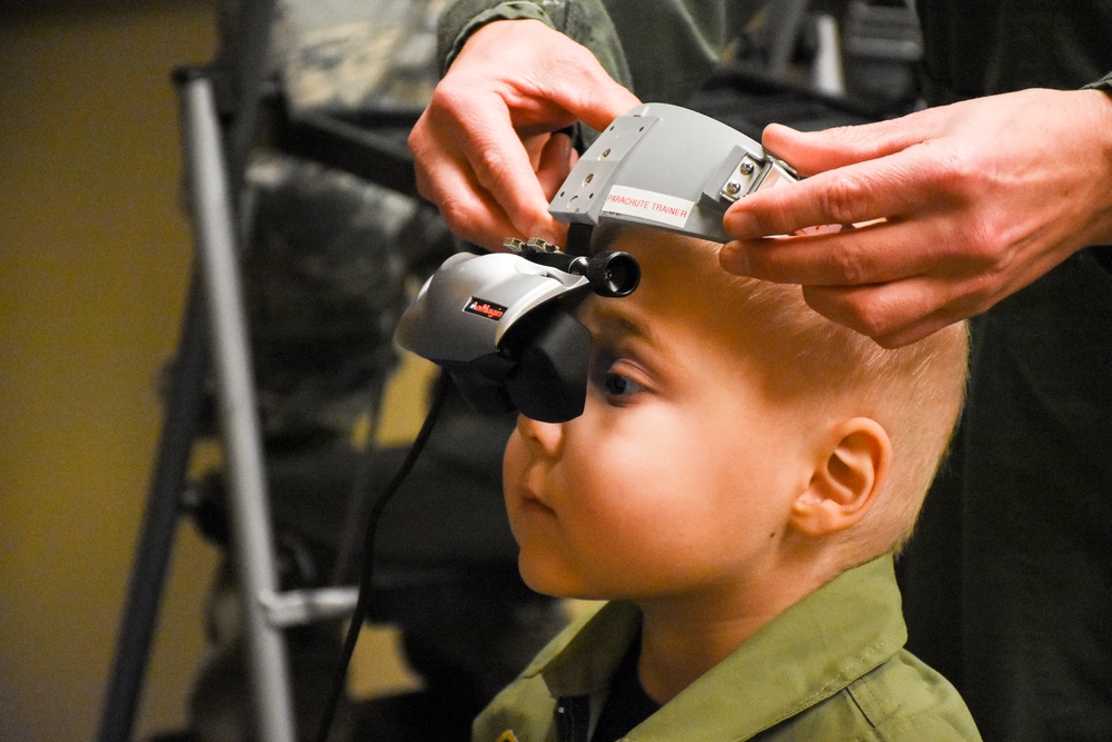 442d Fighter Wing teams with Sporting KC Victory Project to make a child a fighter pilot for a day